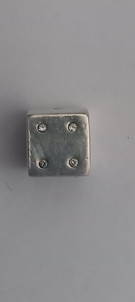 Charm Pandora Lucky Dice, Autres représentations, Enlèvement, Utilisé, Avec strass