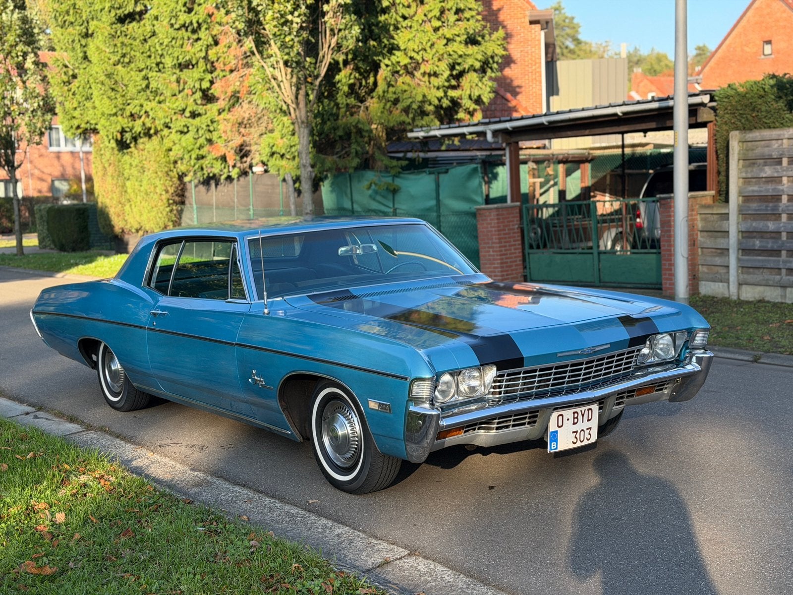 Chevrolet Impala SuperSport 1968 BigBlock 6.5 V8 ZELDZAAM!, Autos, Achat, Entreprise, Bleu, https://public.car-pass.be/vhr/0b1520ec1b08-4a5e-a3cd-22477f84d9de