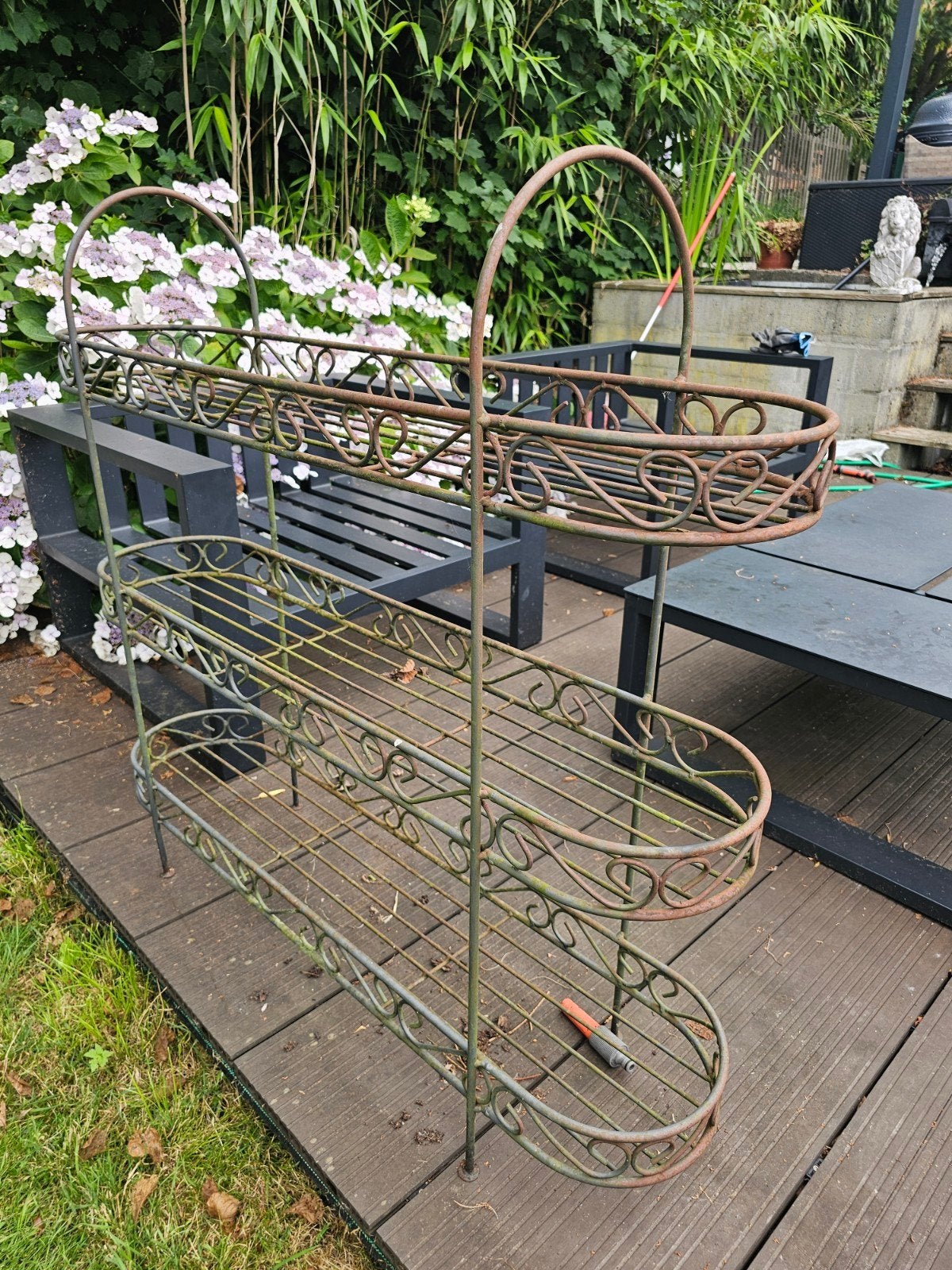 Étagère autoportante pour plantes et pots de fleurs, Enlèvement, Utilisé