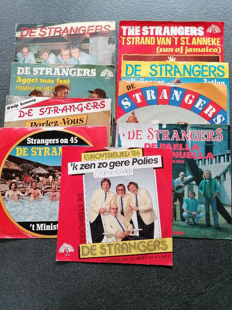 129 singles voor JUKE BOX jaren 70 – 80, Ophalen, Gebruikt, 7 inch