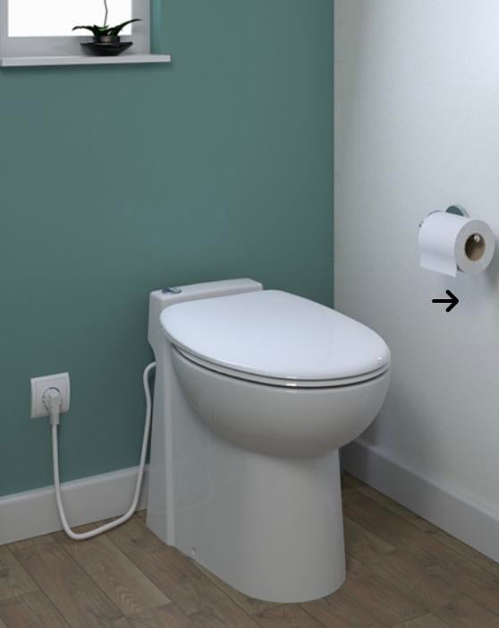 Nieuw & Compleet broyeur toiletIncl. Wc bril& Vermaler, Enlèvement ou Envoi, Comme neuf