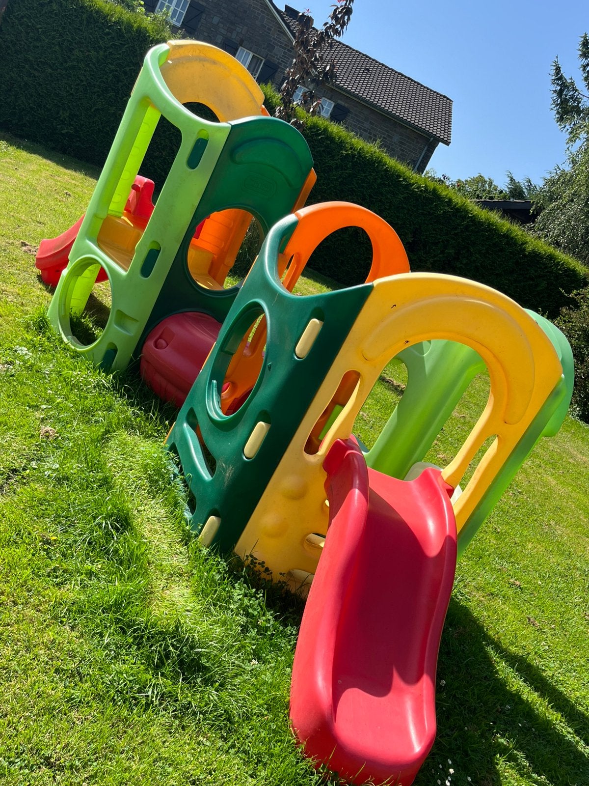 Structure de jeux enfants, Enlèvement, Utilisé