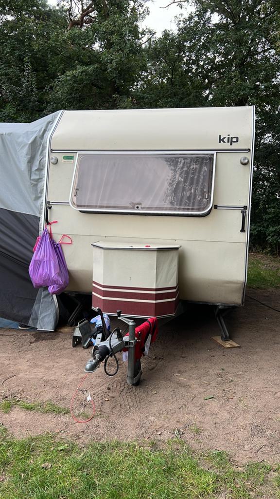 Kip caravan, Caravans en Kamperen, Luifel, Kip