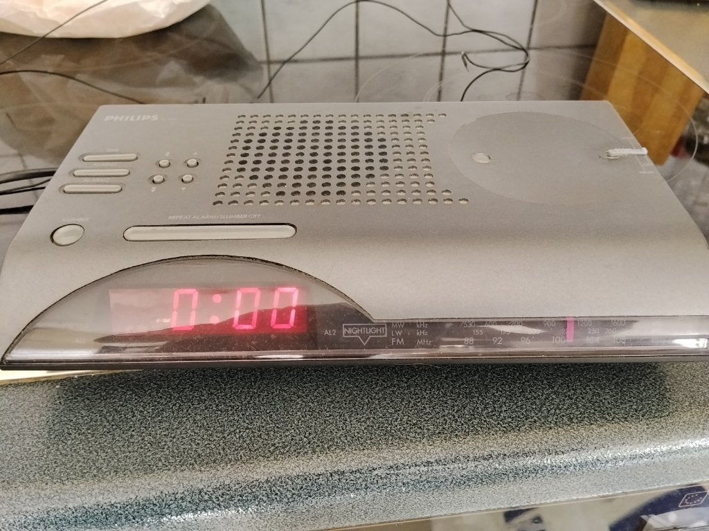 Philips AJ3607 Klokradio, Elektronische apparatuur, Wekkers, Ophalen, Gebruikt, Analoog
