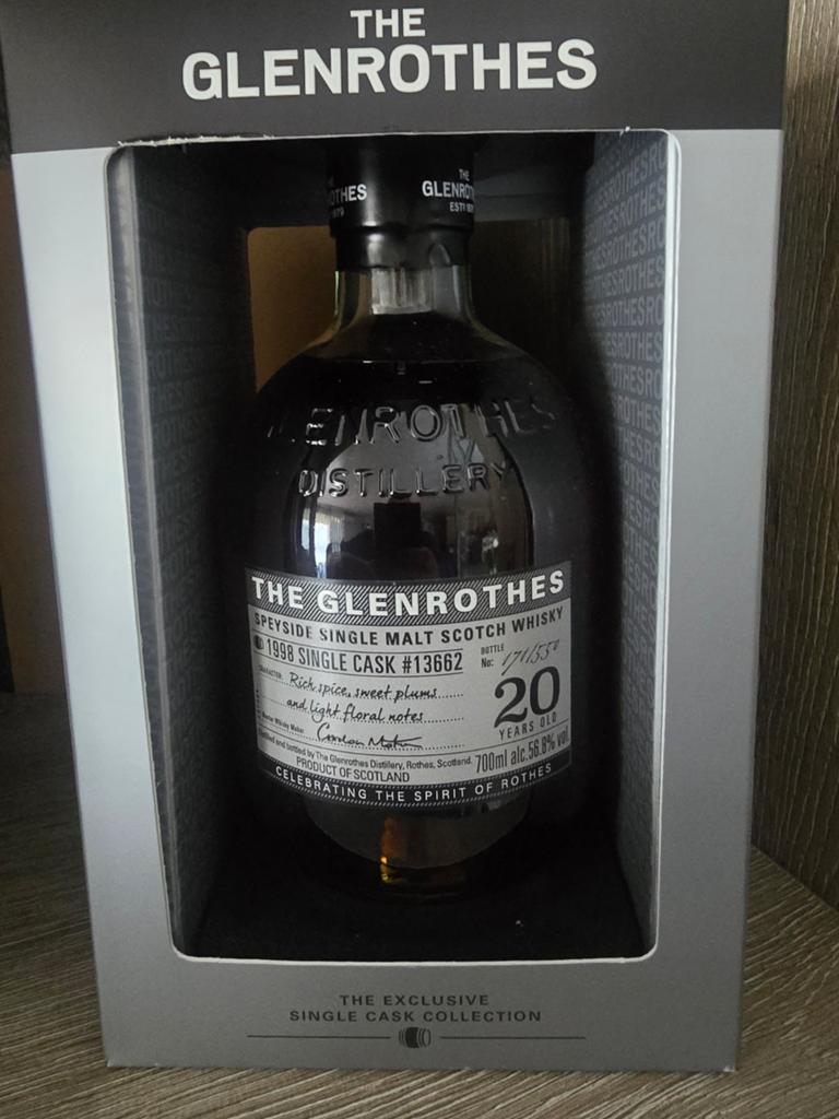 Whisky the glenrothes, Enlèvement