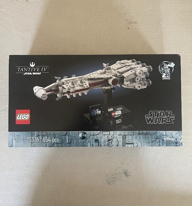 LEGO Star Wars 75376 Tantive IV – Nieuw & Geseald, Ophalen, Star Wars, Inclusief instructies, Lego