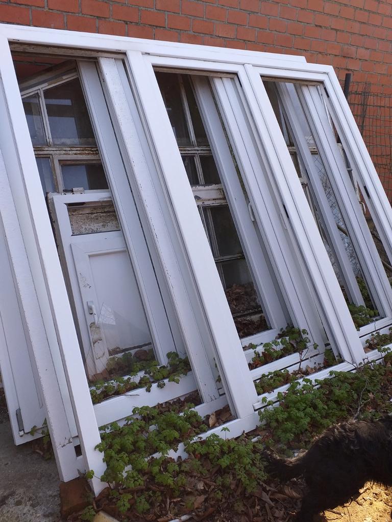 Nieuwe pvc raamkozijnen zonder glas, Ophalen, Kunststof, Nieuw, 150 tot 225 cm