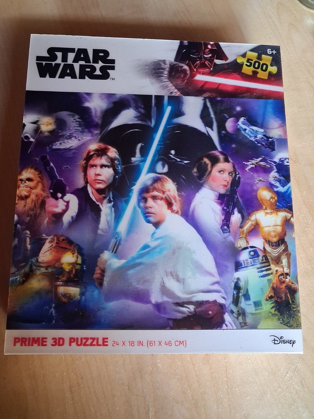 Star Wars puzzel 3D, Ophalen, 500 t/m 1500 stukjes, Nieuw, Legpuzzel