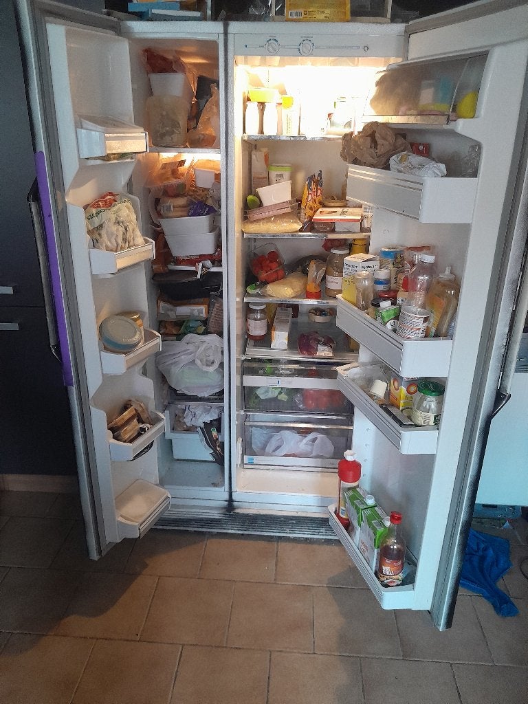 Amerikaanse frigo, Electroménager, Réfrigérateurs & Frigos, Utilisé, Avec congélateur séparé, 160 cm ou plus, 60 cm ou plus, Enlèvement