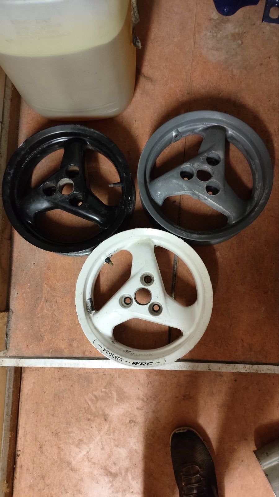 wielen / velgen voor speedfight 1 en 2, Enlèvement ou Envoi, Utilisé, Cadre, Peugeot