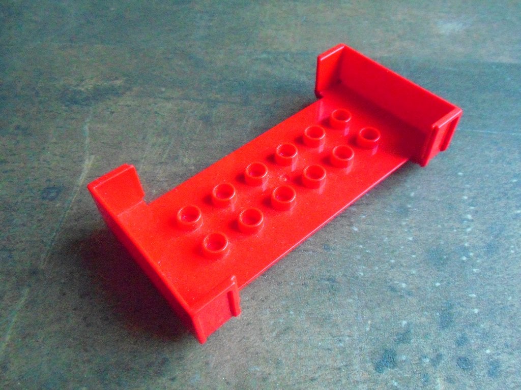 Lego Duplo Train Wagon Body Large & Open Sides (zie foto's)7, Enlèvement ou Envoi, Utilisé, Briques en vrac, Duplo