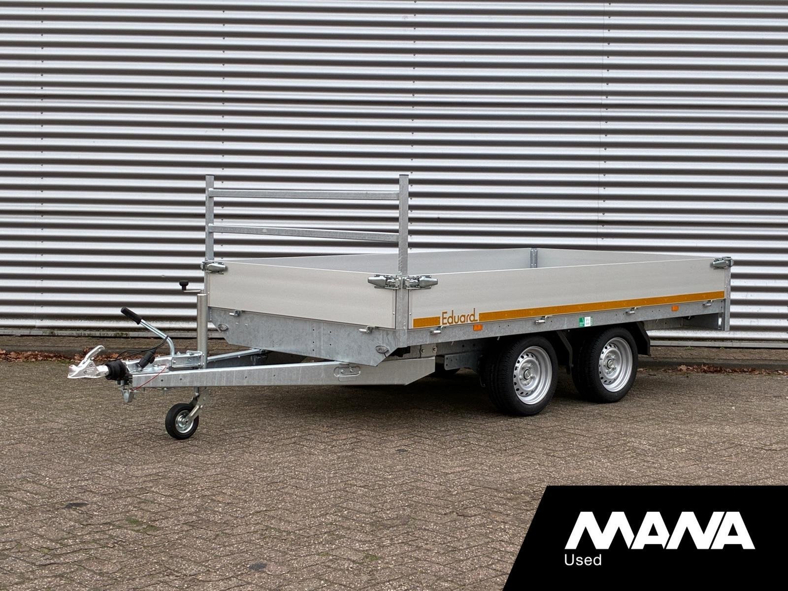 EDUARD K4 3318 Plateau 2as 3000kg Geremd 330X180 - LED verli, Auto diversen, MANA Bedrijfswagens, Gebruikt, Used@mana-bedrijfswagens.nl