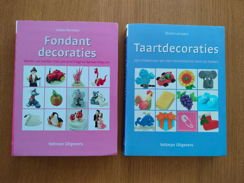 Taartdecoratie boeken, Ophalen, Nieuw, Taarten of Cupcakes, Versiering