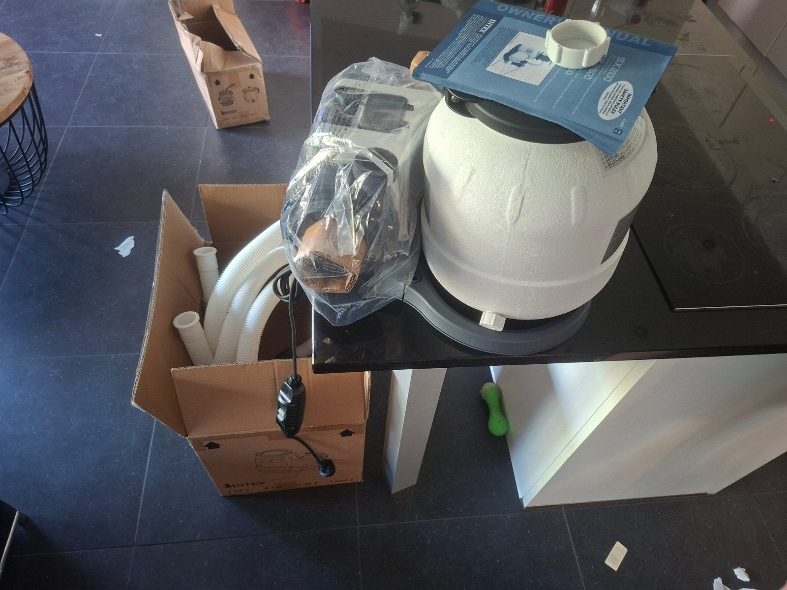 Zandfilter met pomp, Tuin en Terras, Ophalen, Nieuw, Zwembadpomp