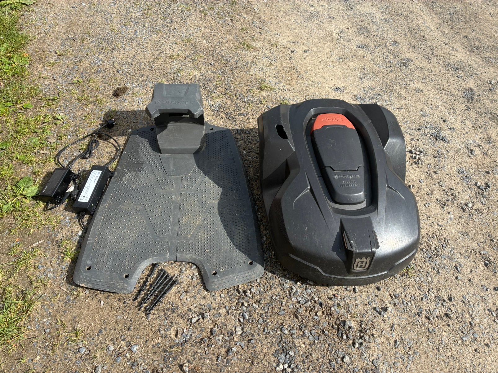Tondeuse Husqvarna, Ophalen, Gebruikt