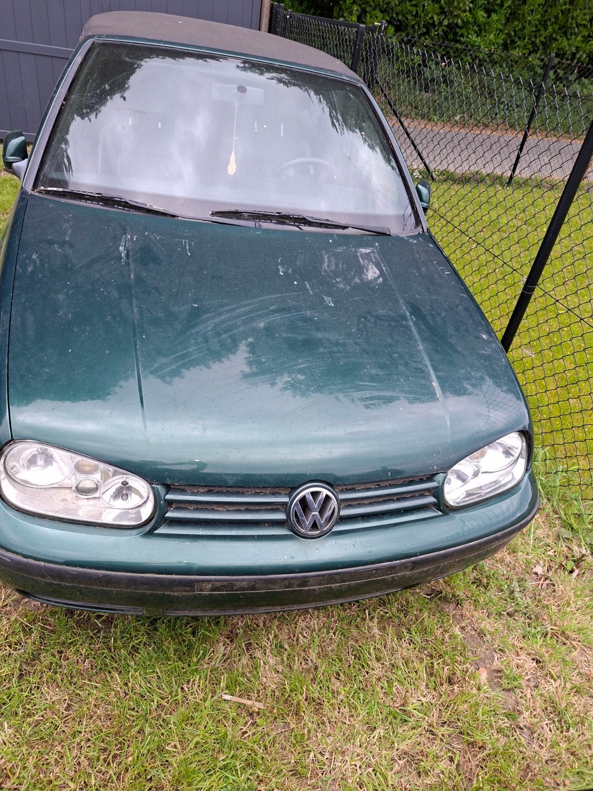 golf 4 cabriolet, Auto's, Voorwielaandrijving, Zwart, Cabriolet, Leder