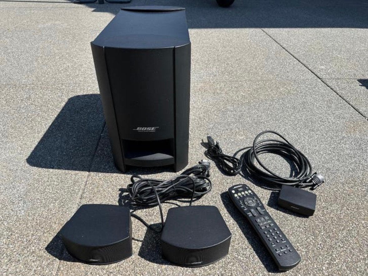 Bose CineMate GS series II digital home theater system, Audio, Tv en Foto, Home Cinema-sets, Gebruikt, 2.1-systeem, Overige spelers
