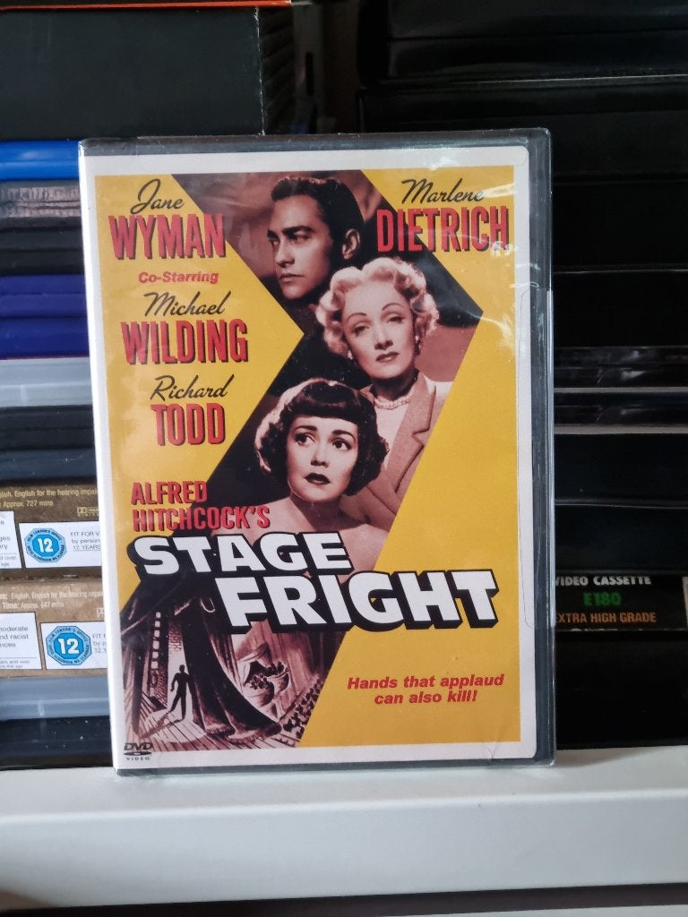 Stage Fright, Jane Wyman, Marlene Dietrich, Richard Todd, Ophalen of Verzenden, Nieuw in verpakking