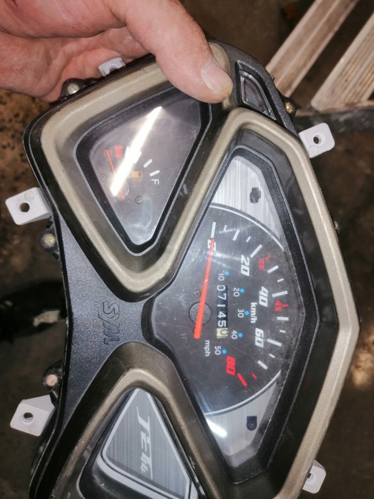 Compteur sym jet 14  50cc, Vélos & Vélomoteurs, Enlèvement