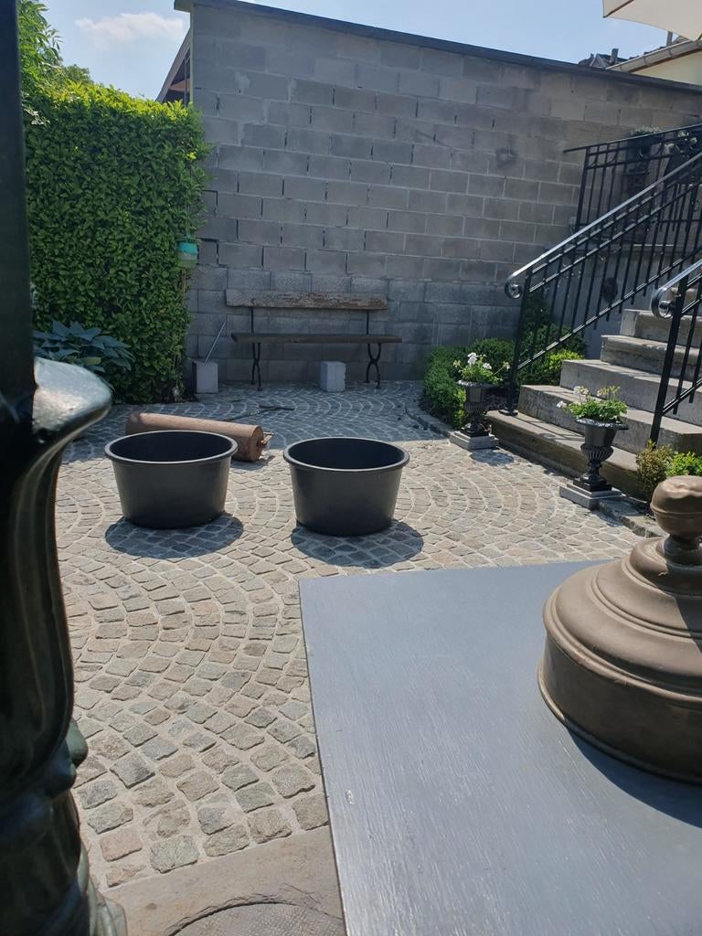 Planten kuip, Ophalen