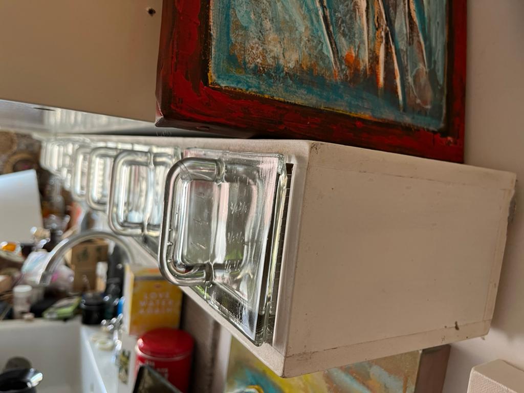 Tiroir en verre, Maison & Meubles, Enlèvement, Comme neuf, Verre