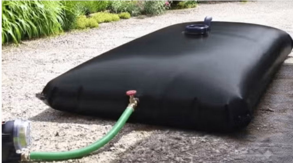 Flexibele regenwatertank EPDM 3000L, Ophalen, Gebruikt