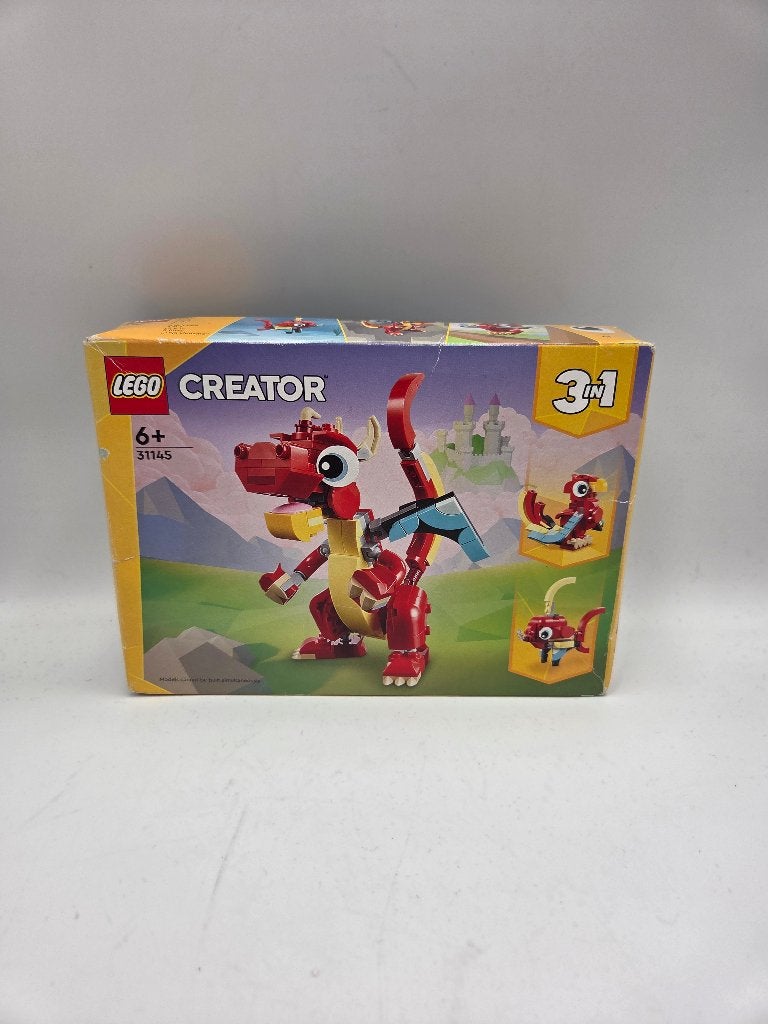 Lego Creator 31145 Red Dragon, Kinderen en Baby's, Lego, Nieuw, Ophalen of Verzenden, Ongeopend/sealed