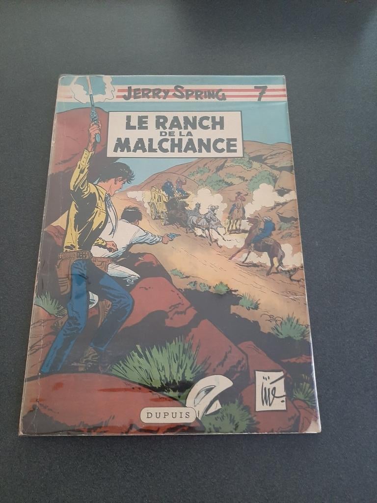 Jerry Spring :  Le ranch de la malchance EO 1959, Livres, BD, Enlèvement ou Envoi