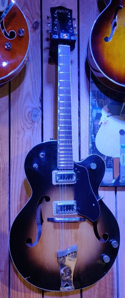 GRETSCH Double Anniversary 6117, Ophalen of Verzenden, Gebruikt, Hollow body, Overige merken