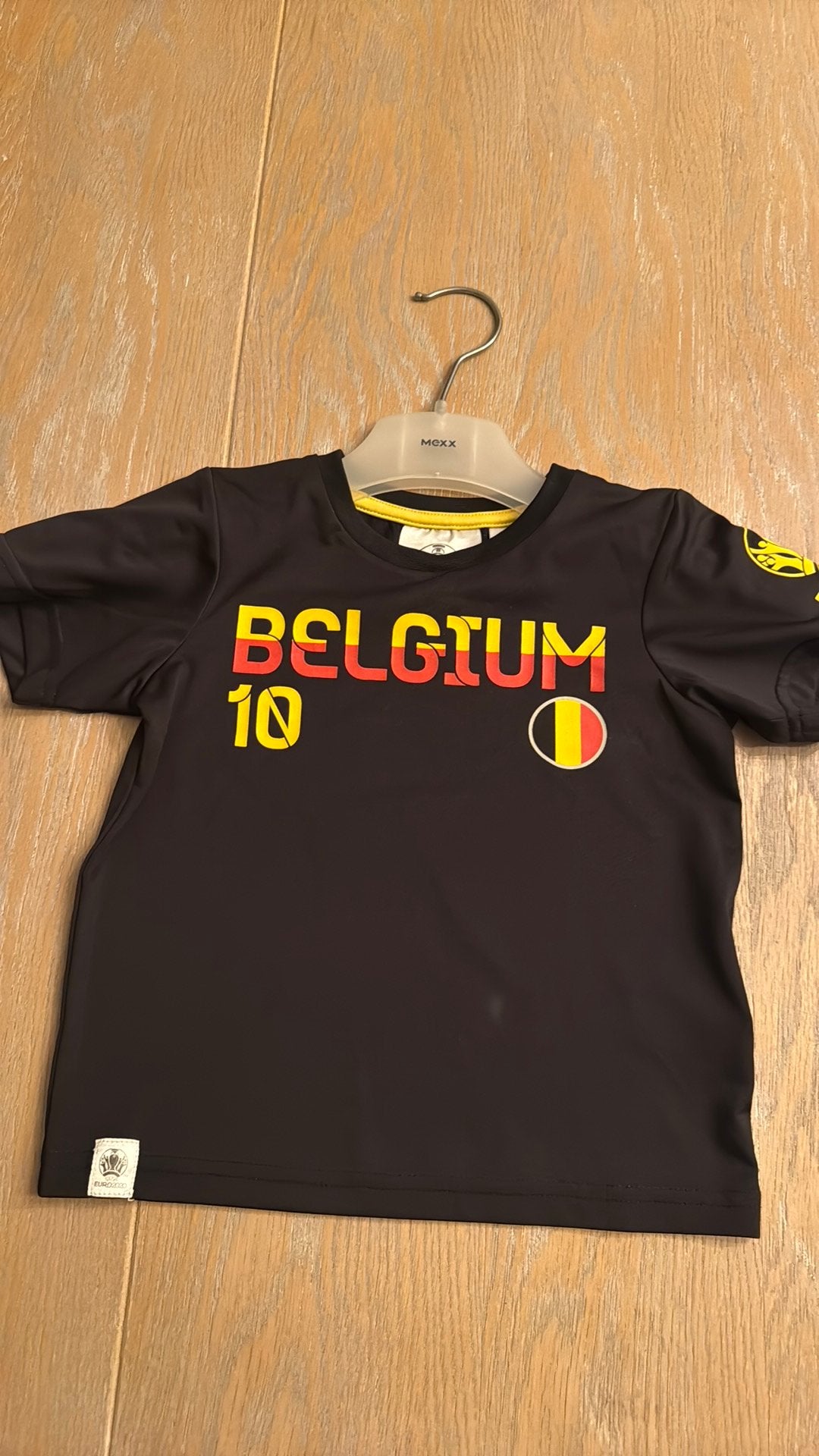 T-shirt Belgium #10, maat 104, Ophalen, Zo goed als nieuw, Jongen, Shirt of Longsleeve