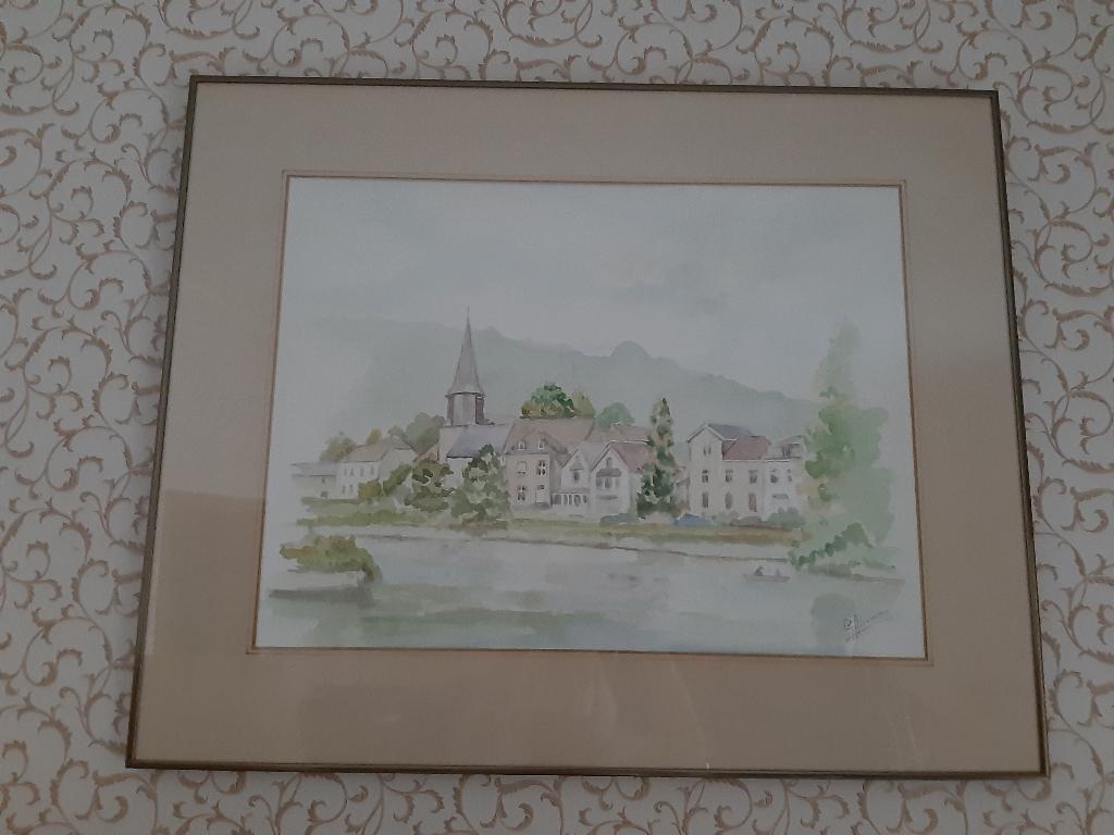 Aquarelle G Alexandre, Antiek en Kunst, Ophalen