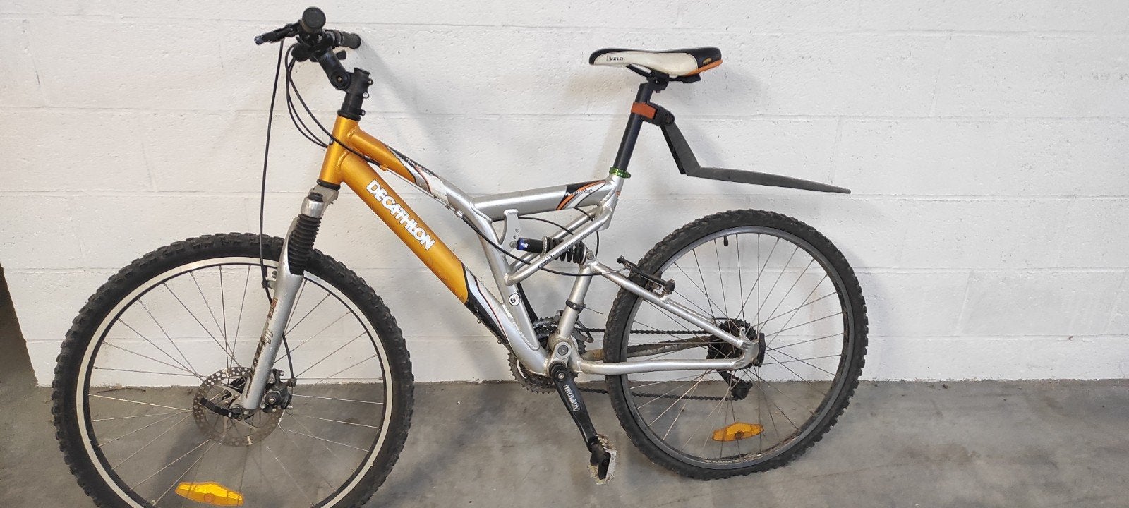 VTT decathlon, Enlèvement, Utilisé