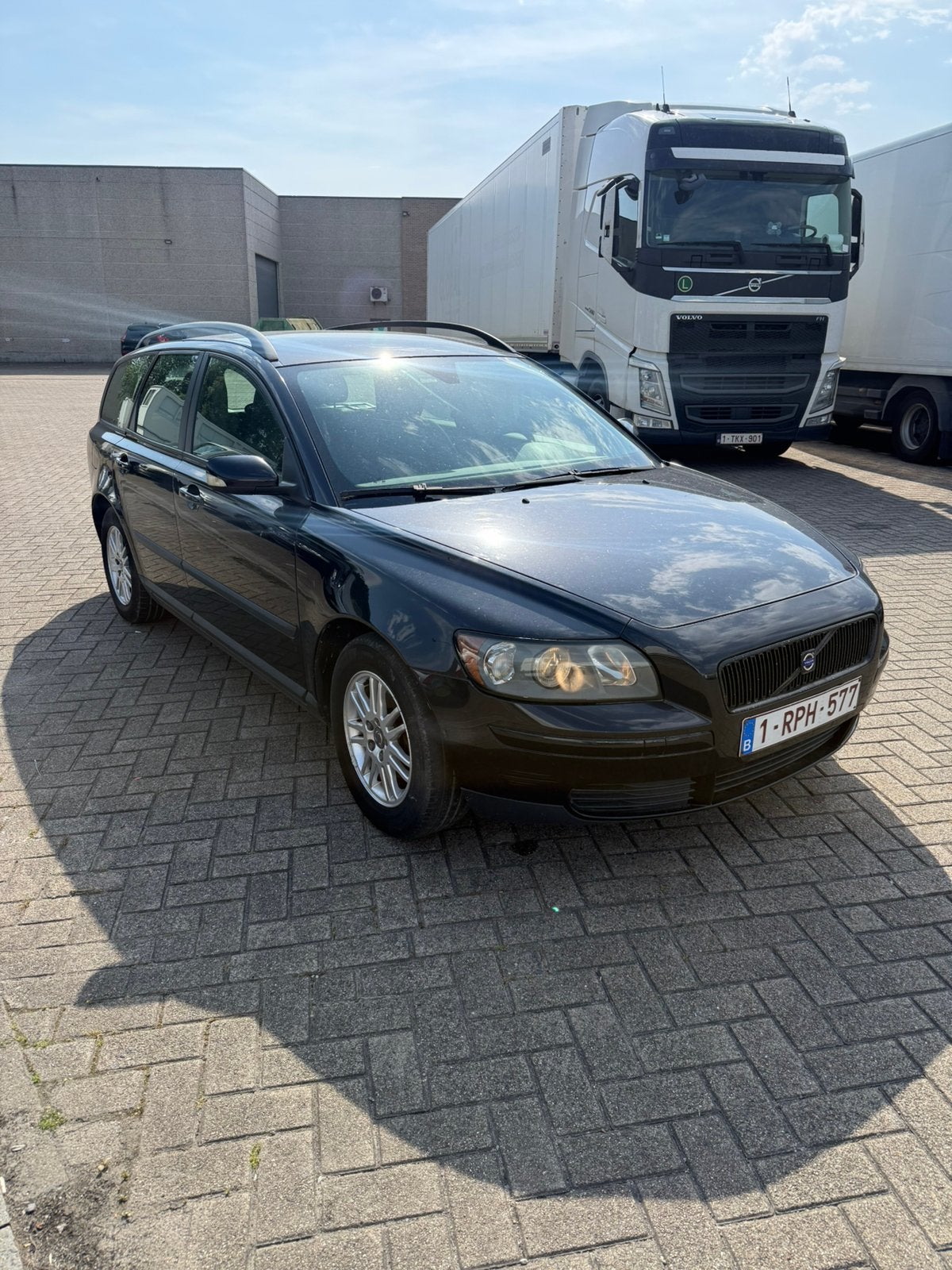 Volvo V50 1.6D / 2005 / euro3 / export, Auto's, Voorwielaandrijving, Stof, 4 cilinders, Parkeersensor