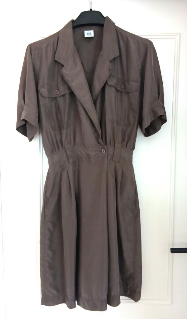 Robe-culotte marron en soie - New Tast (C&A) - Taille 42, Vêtements | Femmes, Enlèvement, Porté