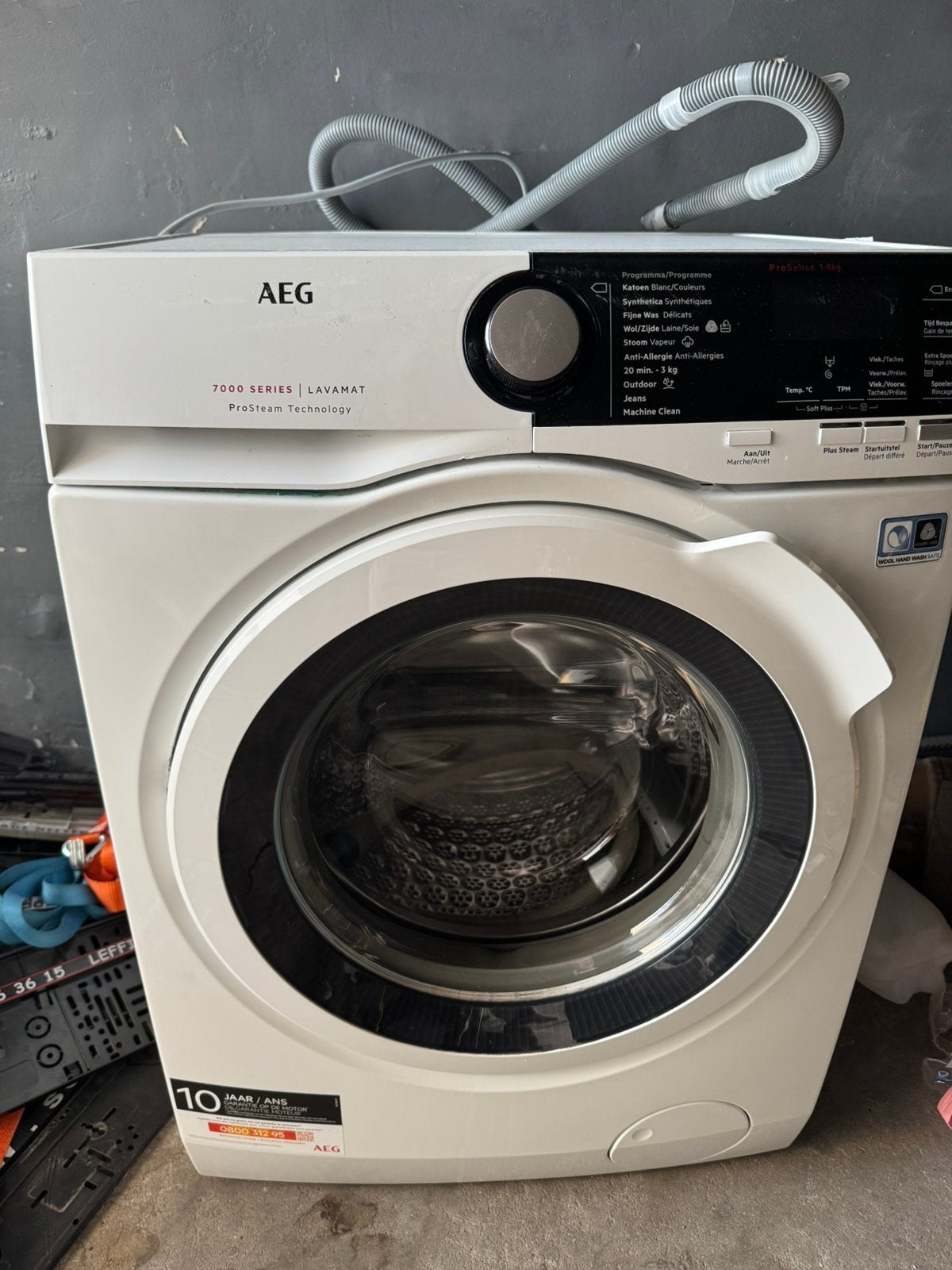 AEG 7000 series Lavamat in goede staat, Voorlader, 85 tot 90 cm, Aeg, Energieklasse A of zuiniger
