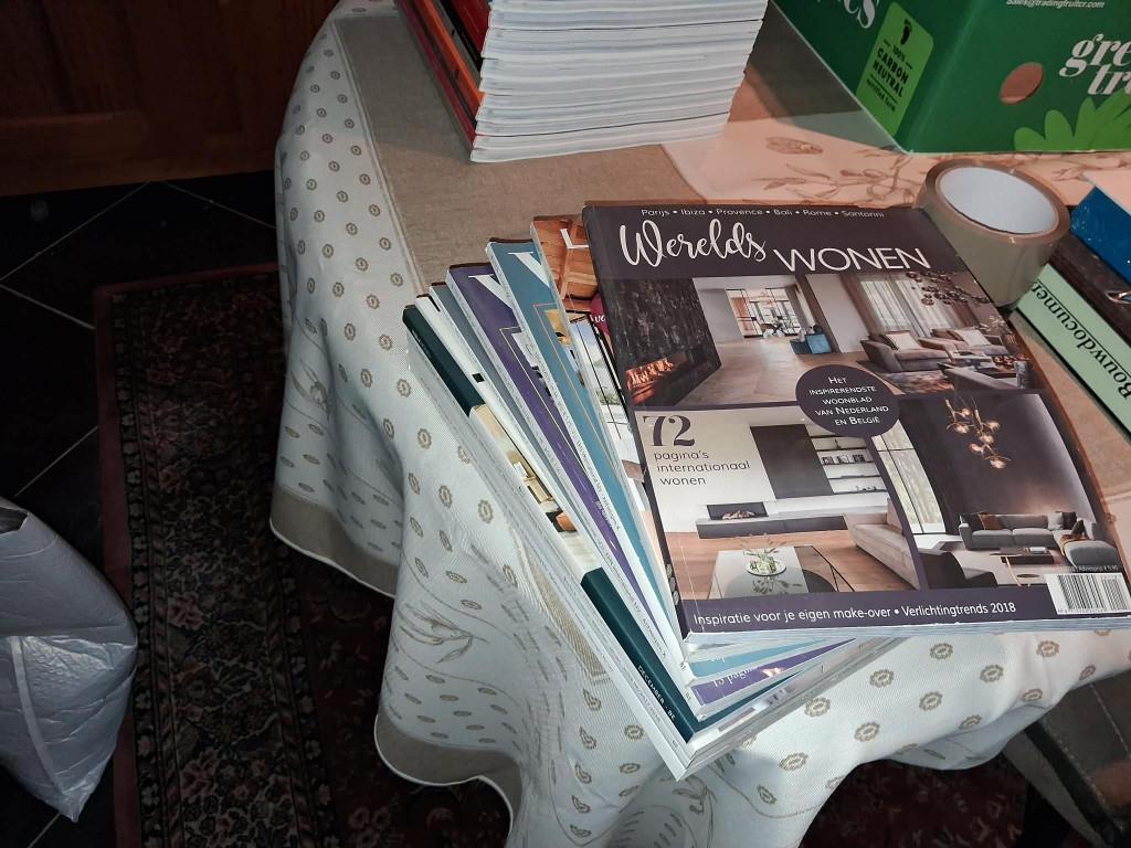 tijdschriften interieur inspiratie boeken, Boeken, Ophalen of Verzenden