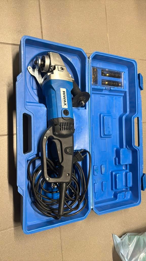 Professioneel polish Polier polijstmachine riwax hitachi, Auto diversen, Autogereedschap, Zo goed als nieuw, Ophalen