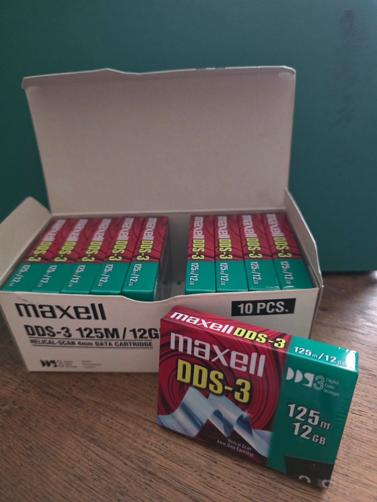 10 Maxell DDS-3 125M/12GB, Ophalen of Verzenden