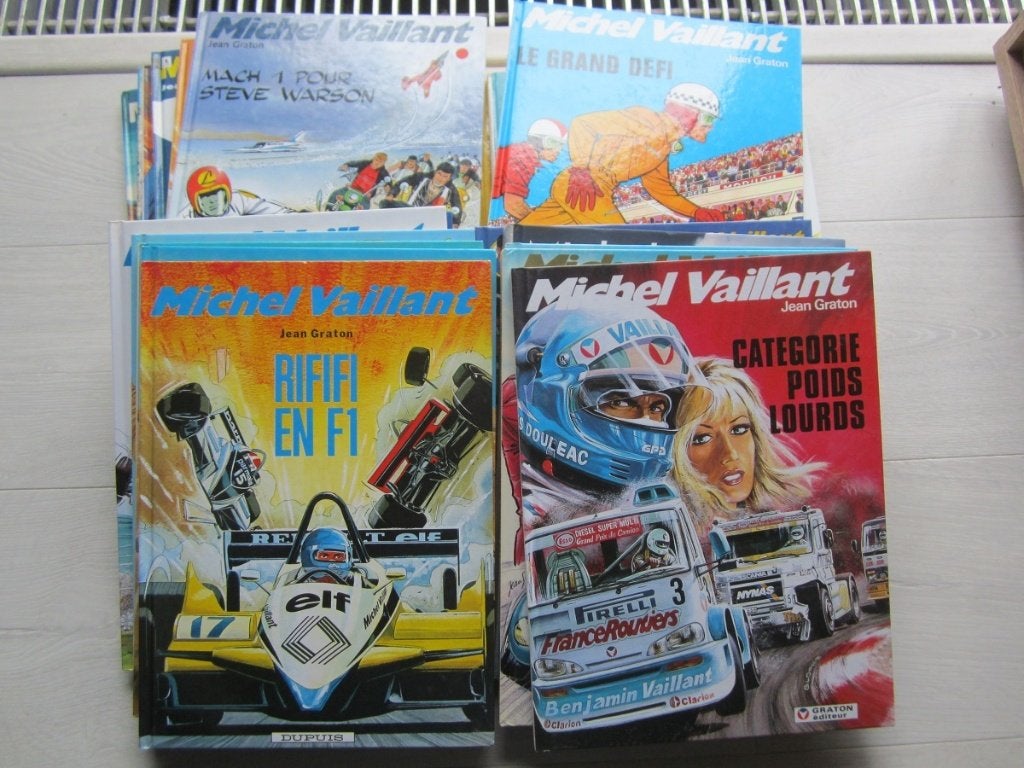 Michel Vaillant - rééd : 4,00Eur/p ; E. O. : 4,50Eur/p, Boeken, Meerdere stripboeken, Ophalen of Verzenden, Zo goed als nieuw