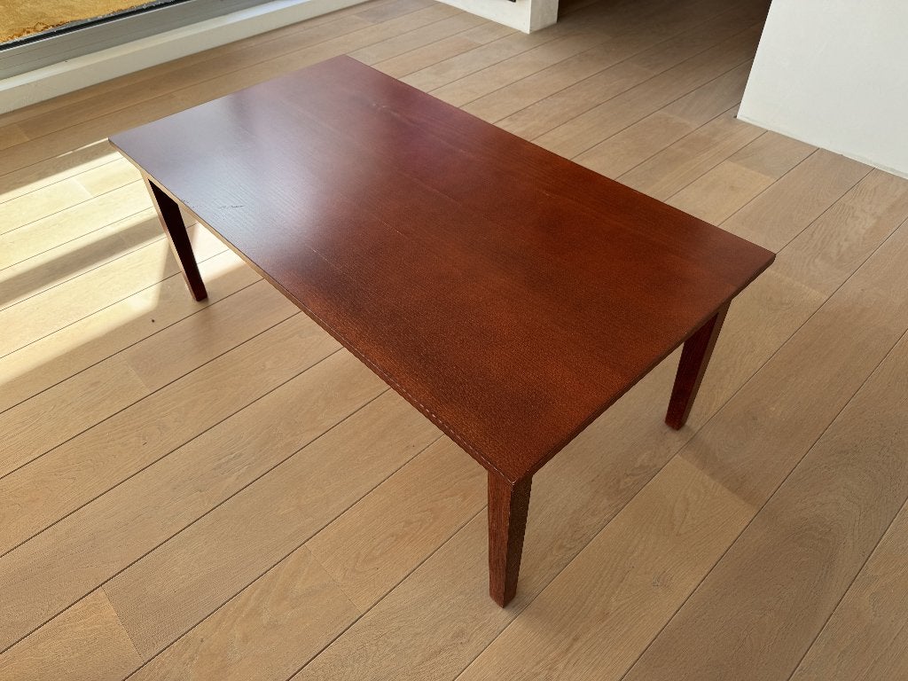 Prachtige, klassieke houten salontafel, Huis en Inrichting, Tafels | Salontafels, Ophalen, Overige materialen, Gebruikt, 50 tot 100 cm