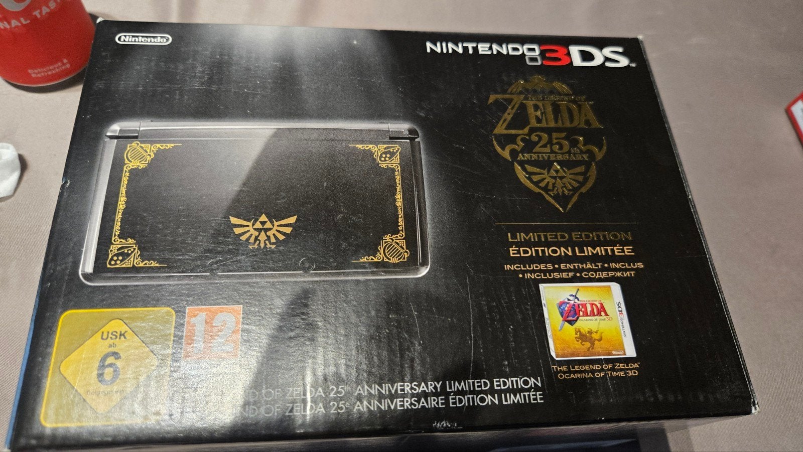 nintendo 3ds zelda editie, Games en Spelcomputers, Ophalen of Verzenden, Zo goed als nieuw, 3DS, Met games