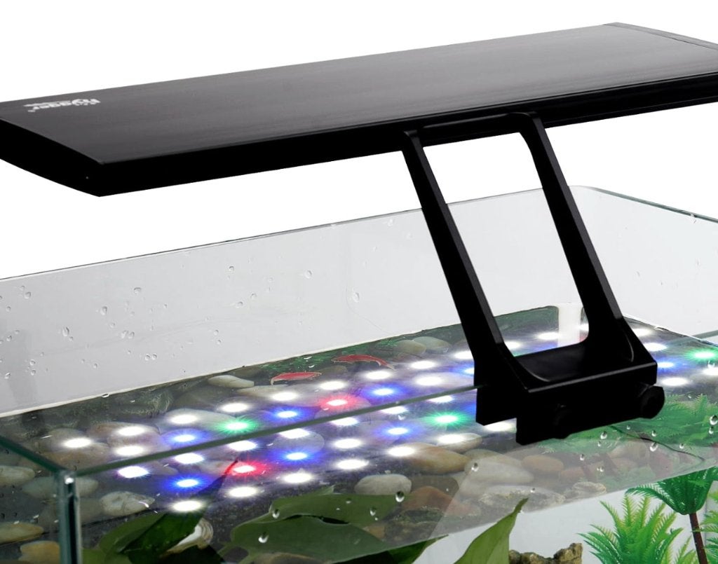 Hygger LED aquariumverlichting 12W – 24/7 – 7 kleuren, Ophalen of Verzenden, Zo goed als nieuw, Verlichting of Verwarming