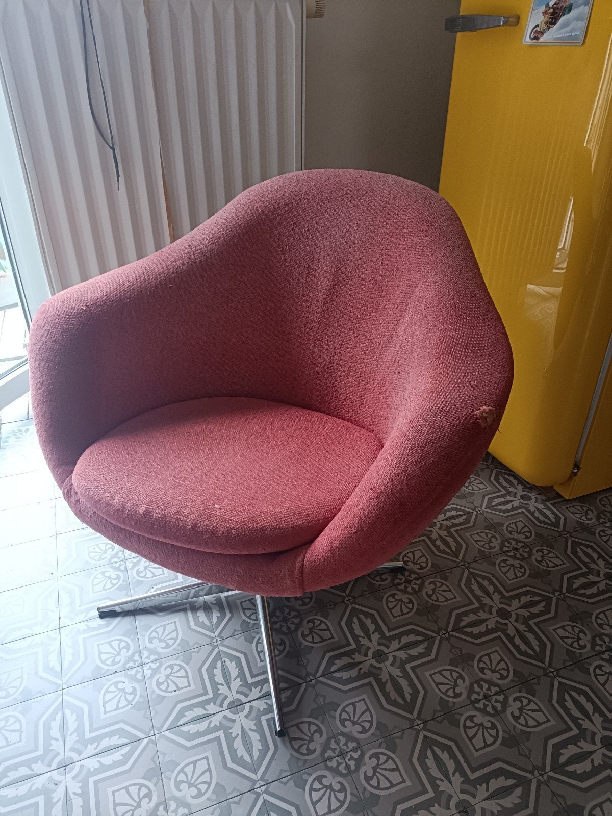 Fauteuil Vintage 60's, Enlèvement ou Envoi