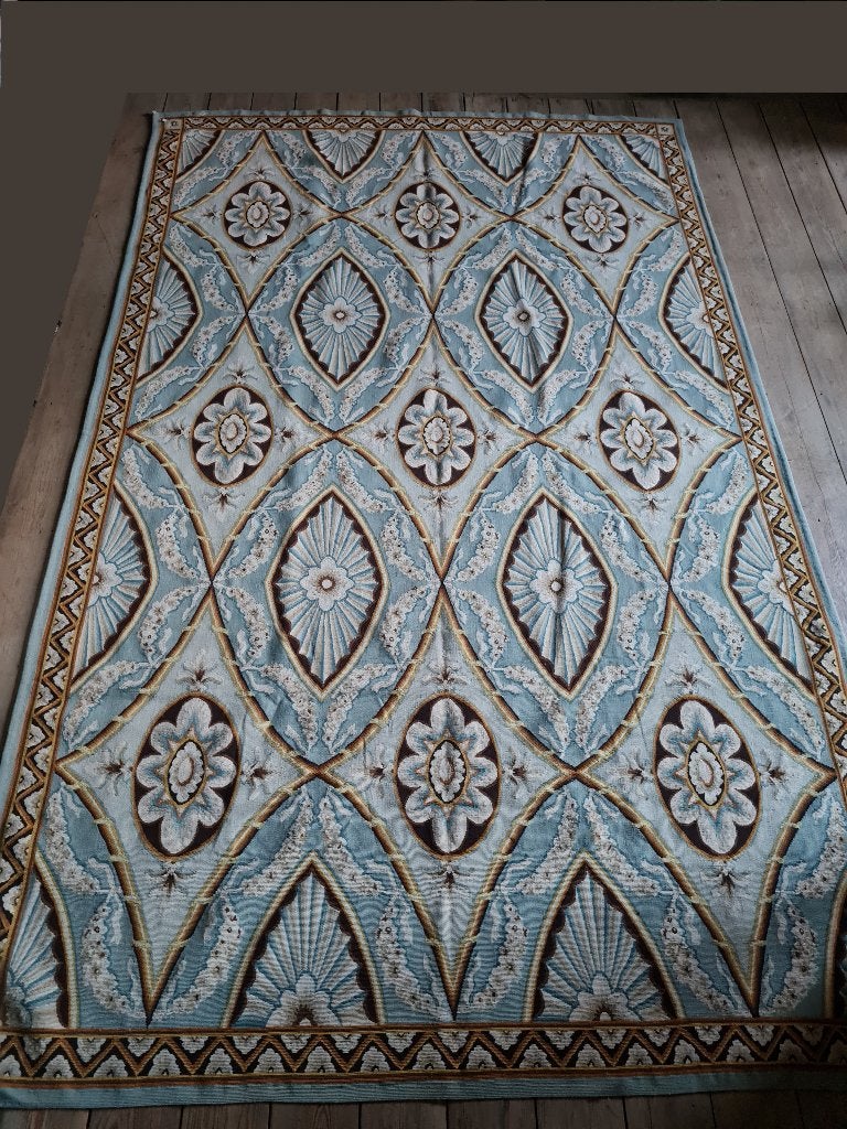 Authentiek handgeknoopt Aubusson UNIEK, Ophalen, 150 tot 200 cm, Rechthoekig, Nieuw