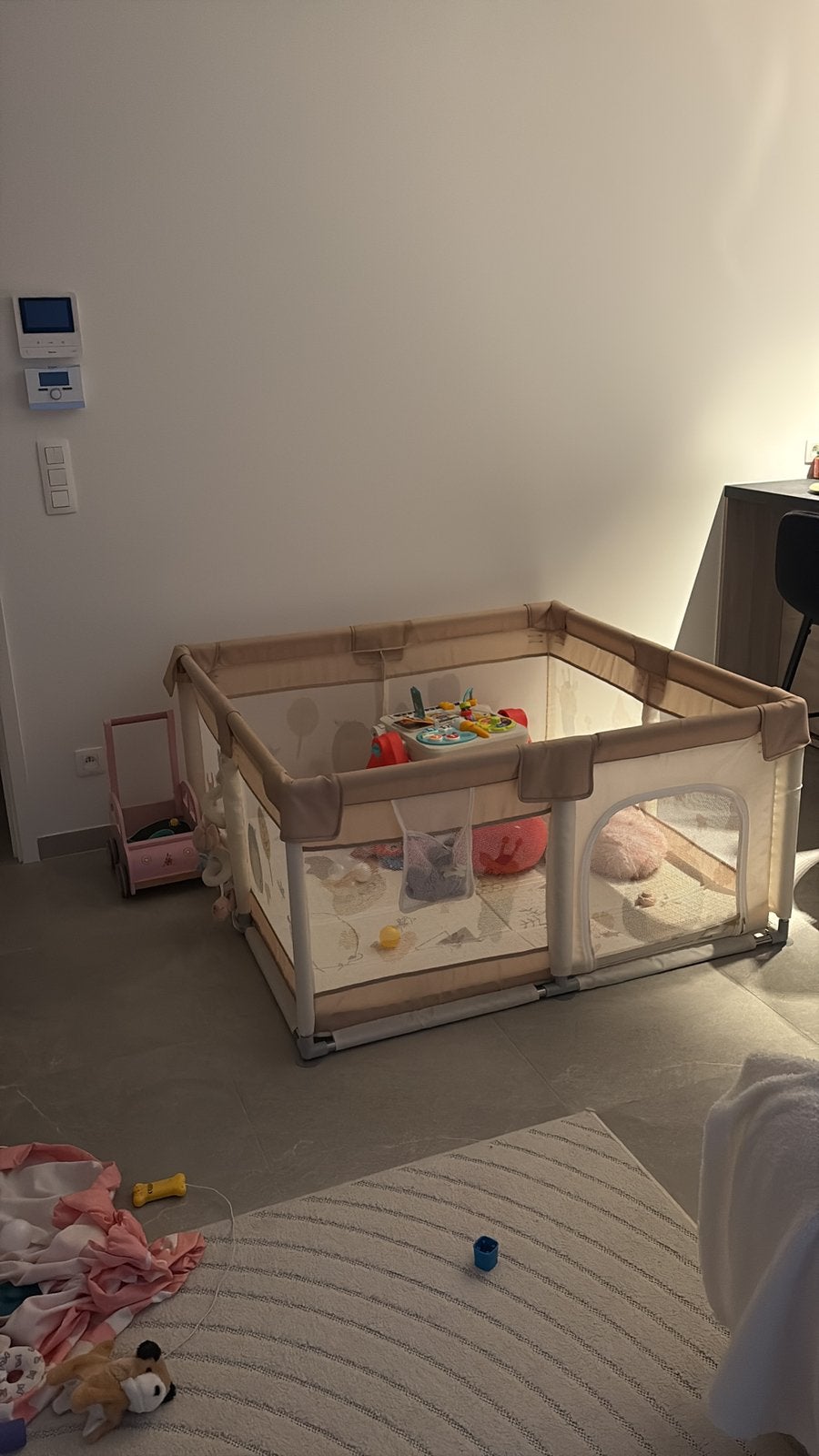Grondbox baby 120x120, Kinderen en Baby's, Babyparken, Ophalen, Zo goed als nieuw