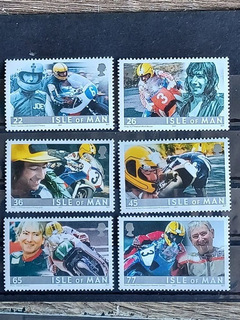 Timbres de l'île de Man, Enlèvement ou Envoi, Non oblitéré