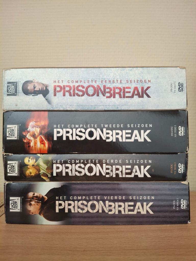 Prison break seizoen 1-4, Cd's en Dvd's, Ophalen of Verzenden