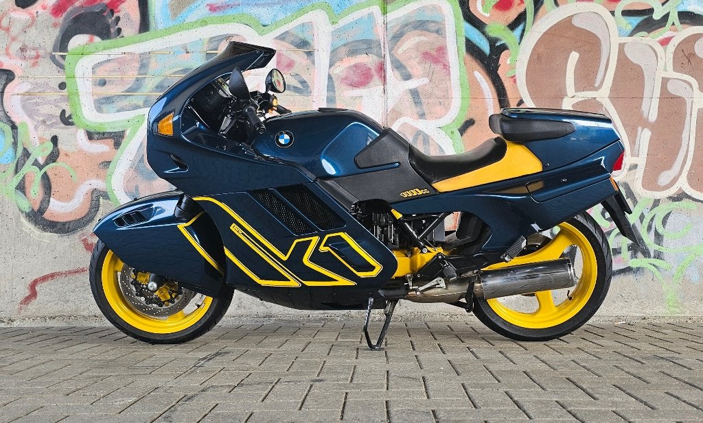 BMW K1 BLAUW / GEEL 1992 34700KM NIEUWE STAAT, Motoren, Cardan-aandrijving, Occasion, 4 cilinders, Motorrijbewijs A