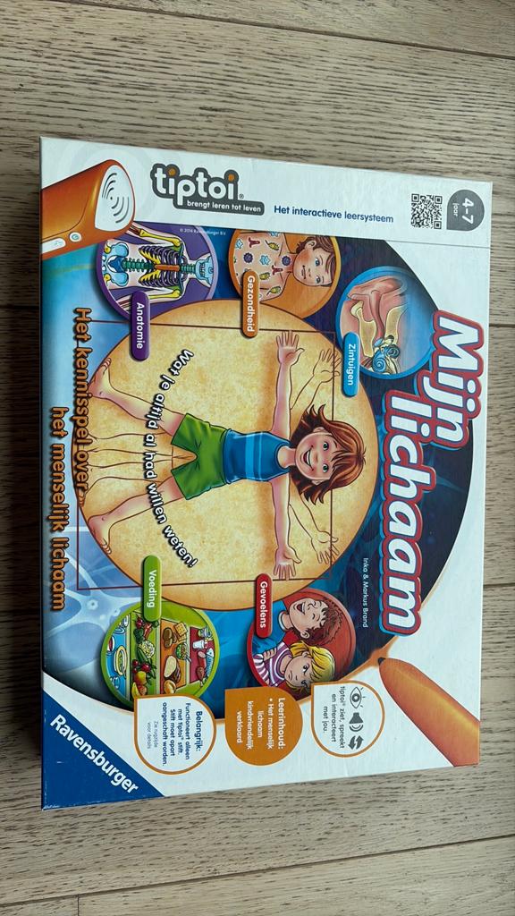Tiptoi spel. Mijn lichaam, Ophalen, Zo goed als nieuw