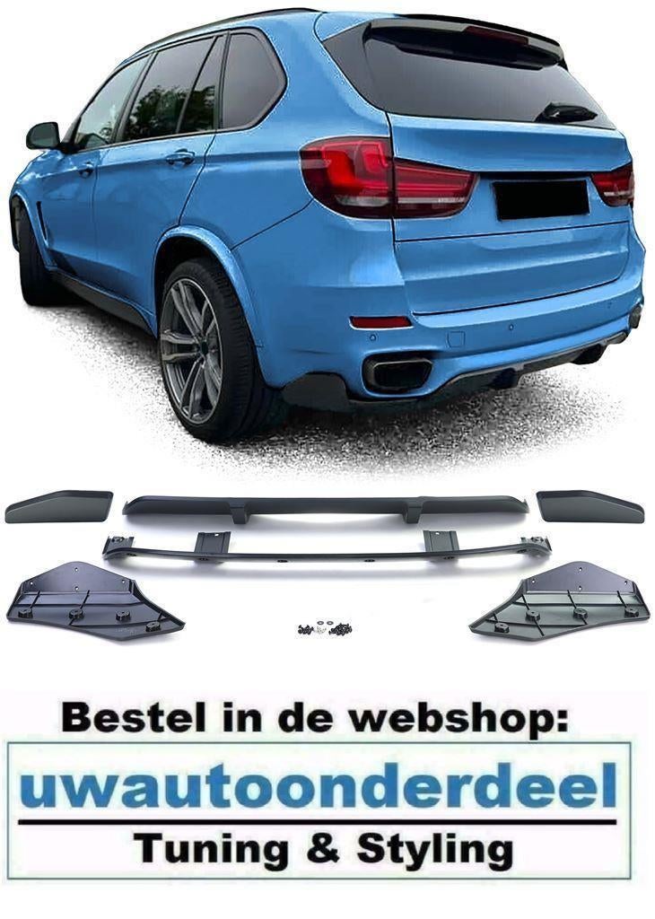 Achterbumper Diffuser Mat Zwart Voor Bmw X5 F15 M Pakket, Envoi